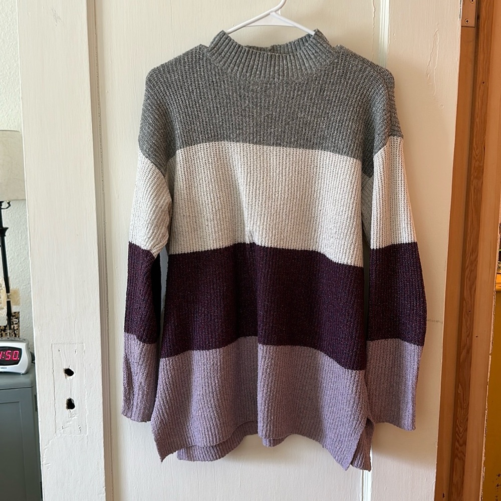 Colorblock Sweater